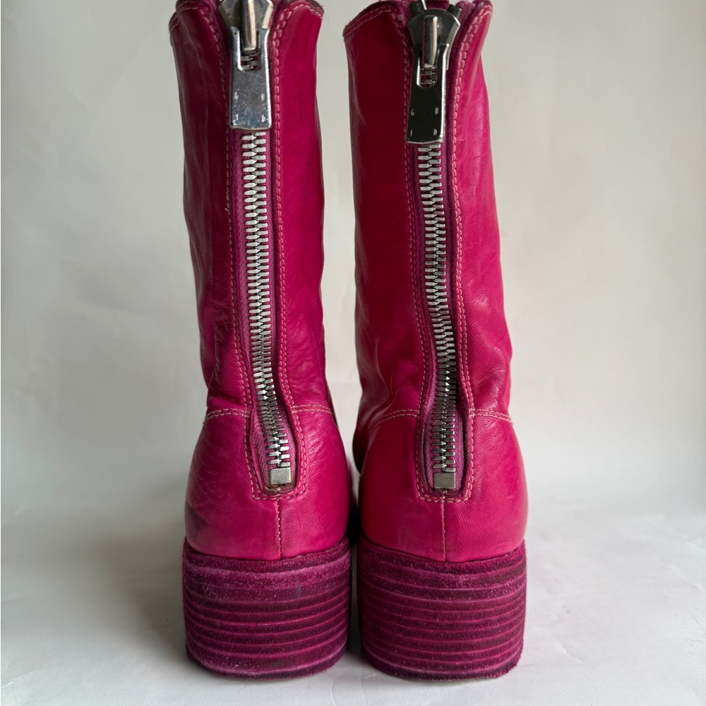 Guidi made in Italy pink leather boots - Picture 15 of 16